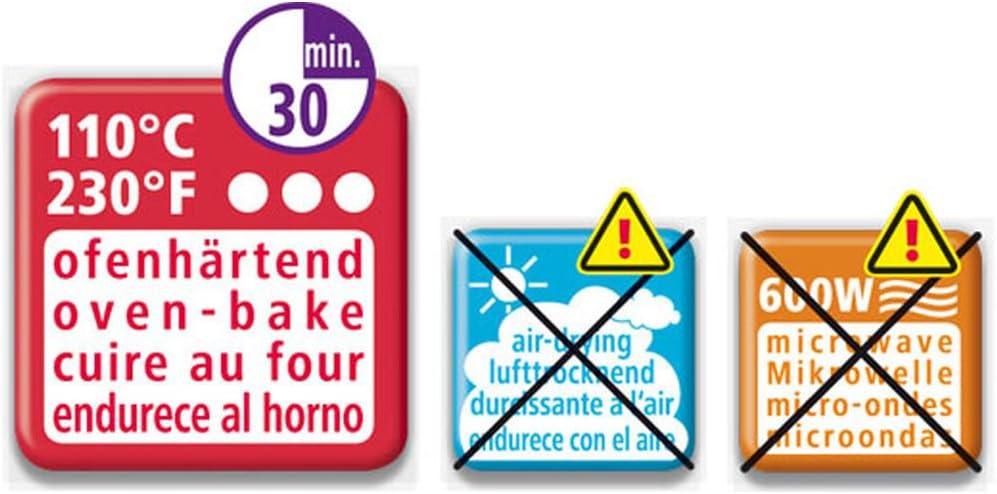 Staedtler Fimo Soft 8020-56 Oven-Hardening Modelling Clay - Emerald, 56g 3