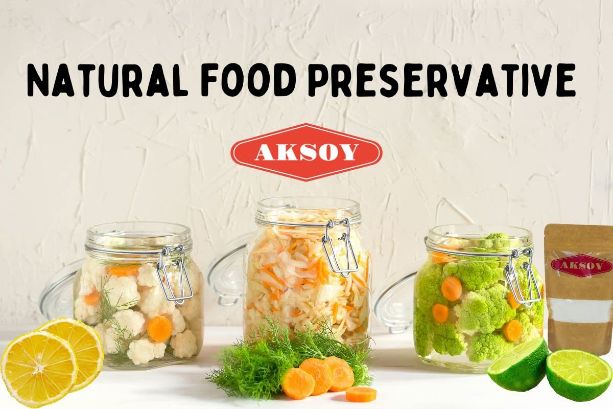 Aksoy – Zitronensäure in Lebensmittelqualität, 1,25 kg | gentechnikfrei, wasserfrei, zum Reinigen, Einmachen und für Badebomben 3