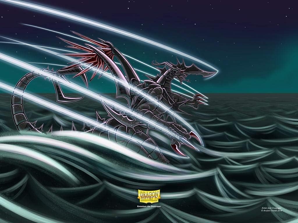 Dragon Shield Matte Japanese Size Sleeves 60pk - Jet Black, Multicolored