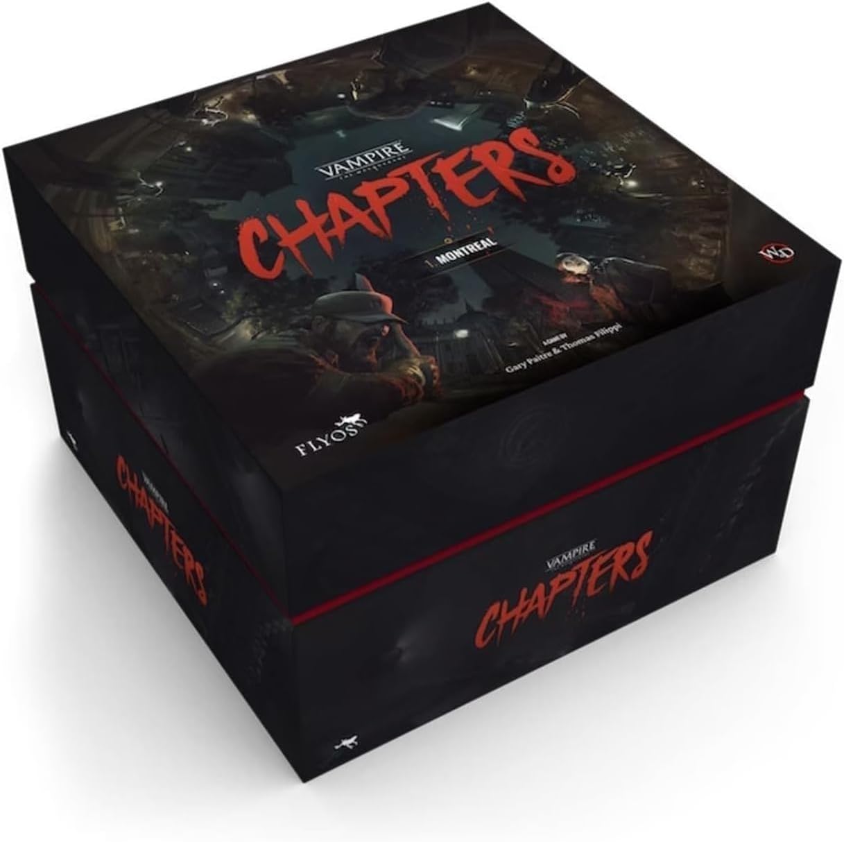 Flyos Games Vampire: The Masquerade - Chapters: Montreal – Cooperative Story-Driven Tabletop RPG