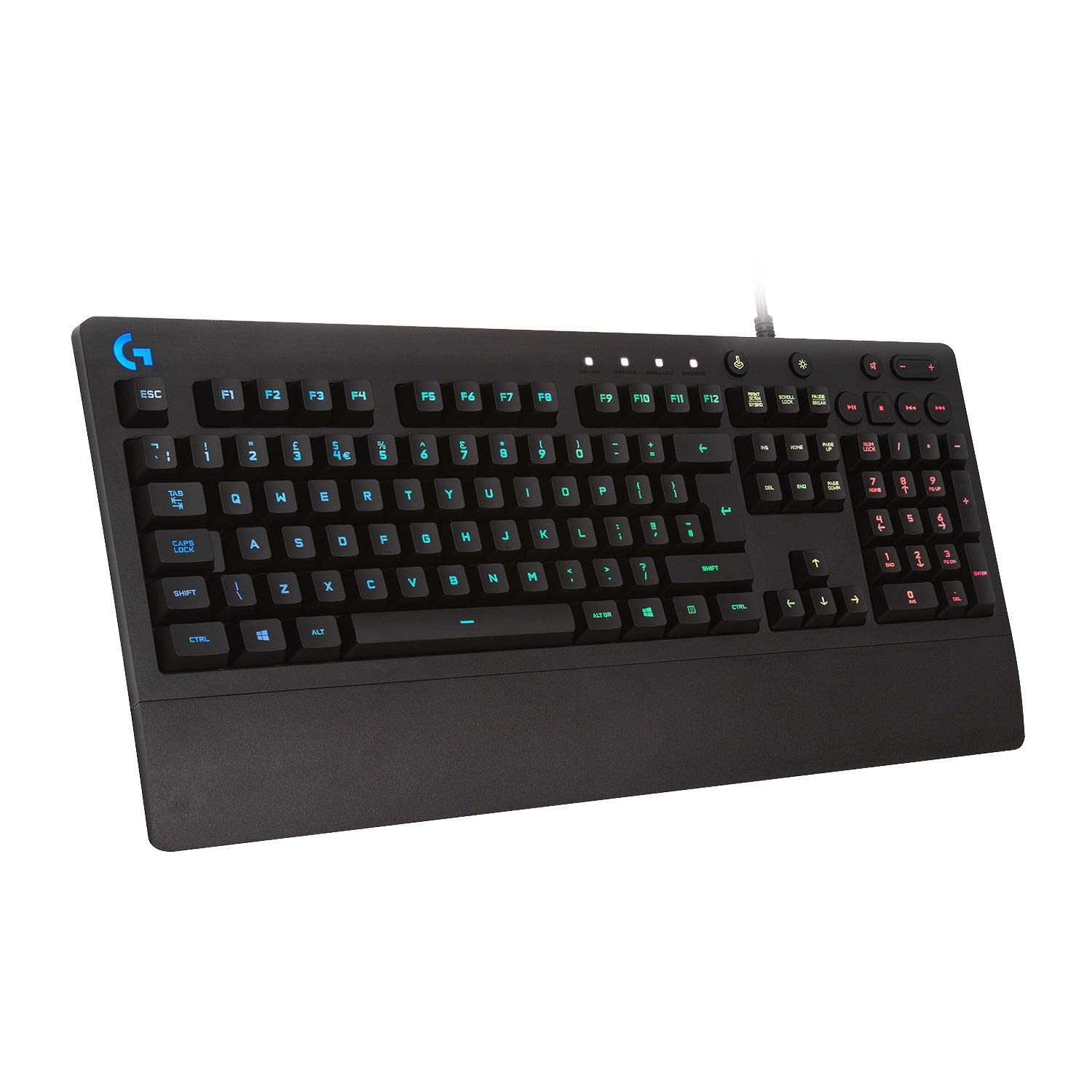 Logitech G213 Prodigy Gaming Keyboard - Black USB QWERTY US Layout for PC/Mac 14