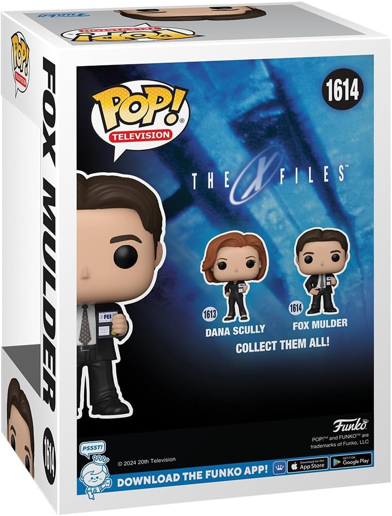 Funko Pop! TV X-Files - Fox Mulder Vinyl Figure (80158)