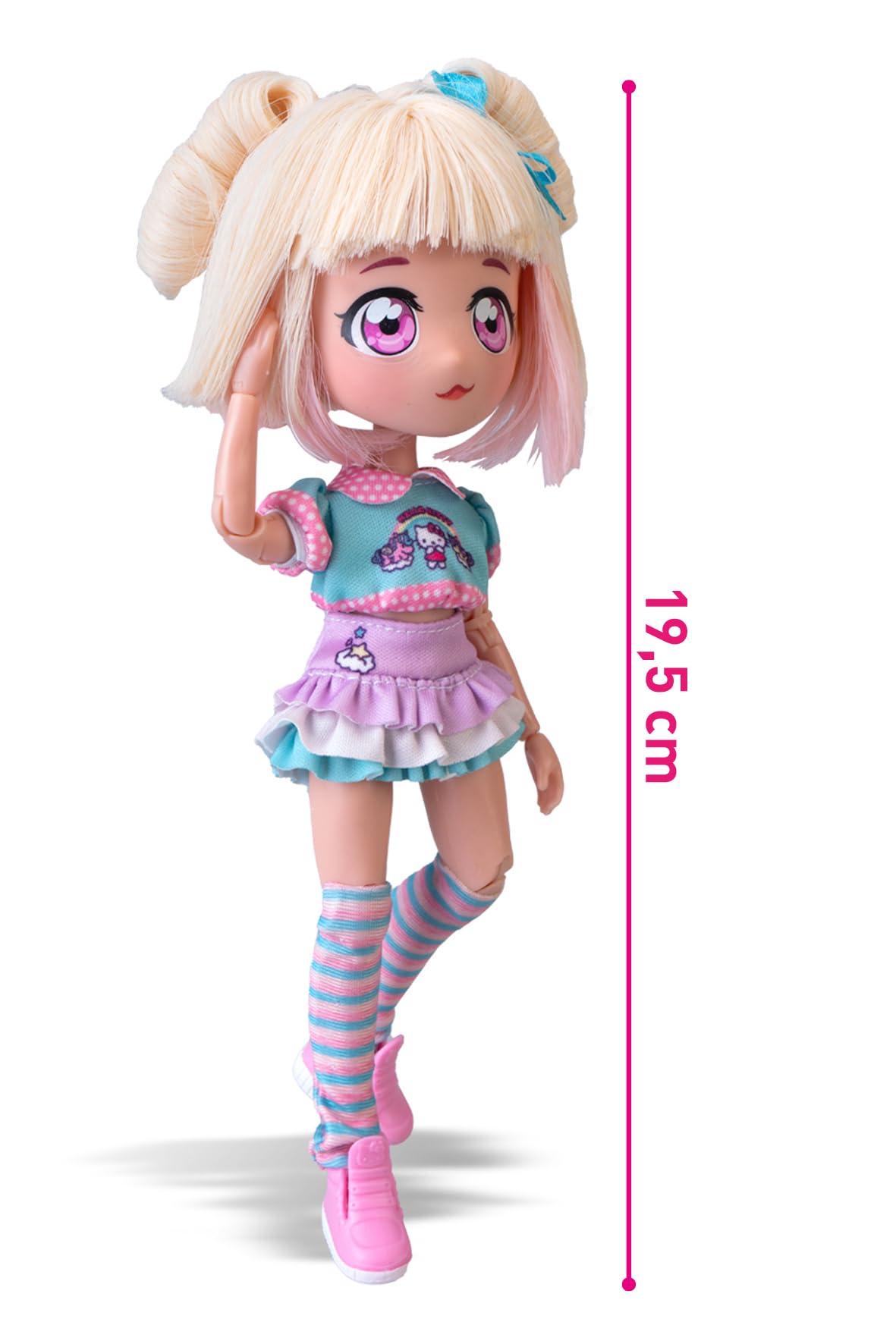 4SF Hello Kitty Manga Fashion - Candy Unicorn Japanese Fashion Doll 10