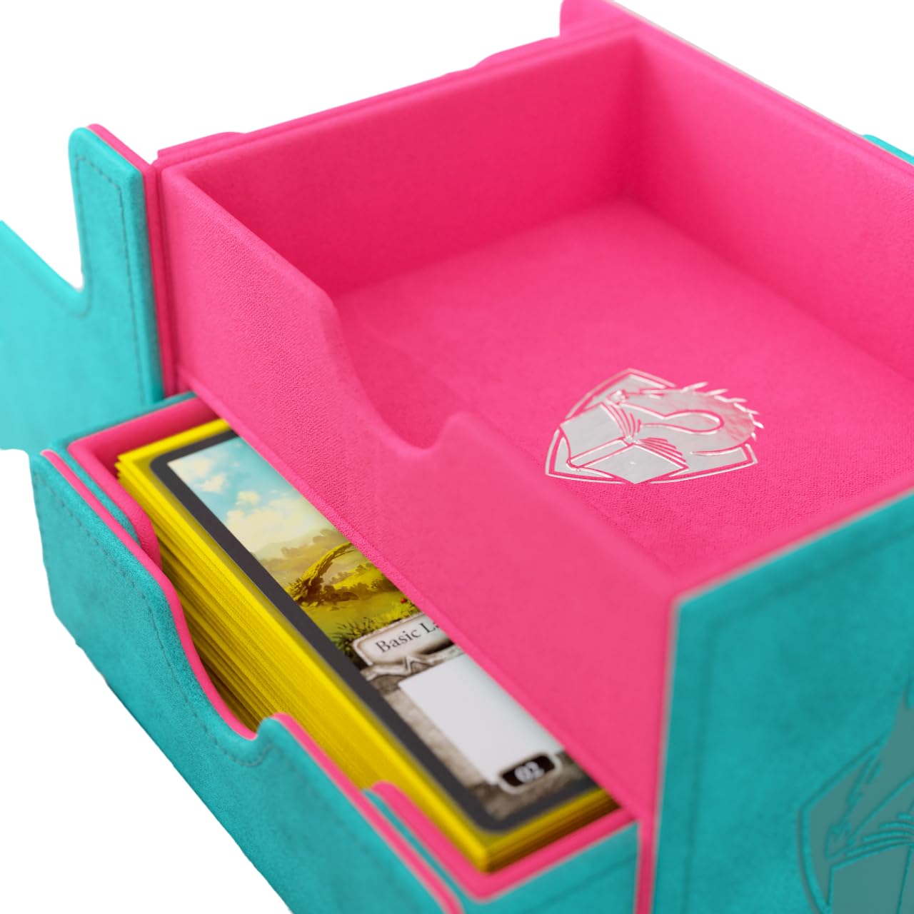 Gamegenic The Academic 133+ XL Teal/Pink Trading Card & Accessory Holder 7