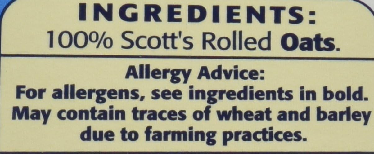 Scott's Porage Original Porridge Oats, 1 kg