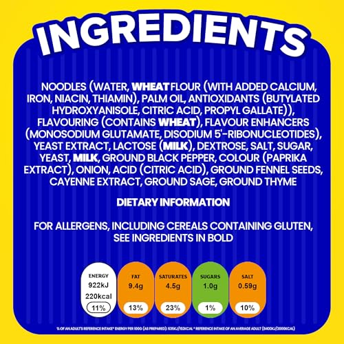 Batchelors Super Noodles Southern Fried Chicken Flavour, Instant Snack, Pack of 8 7