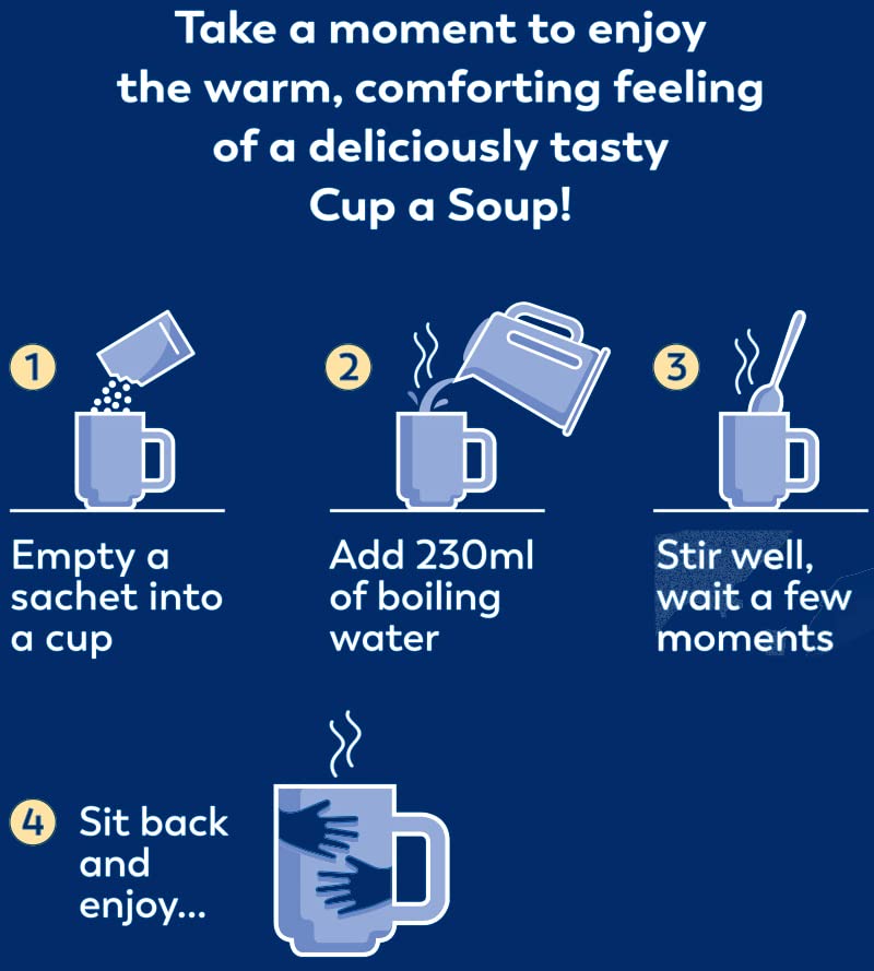 Batchelors Cup a Soup Tomato Instant Soup Sachets, 4 Sachets, 93 g 8