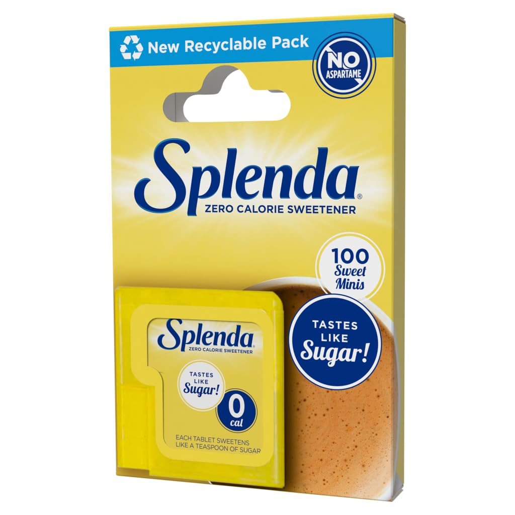 Splenda Sweet Minis Sweetener Tablets - 100 Count Dispenser | Zero Calorie | Sugar-Free