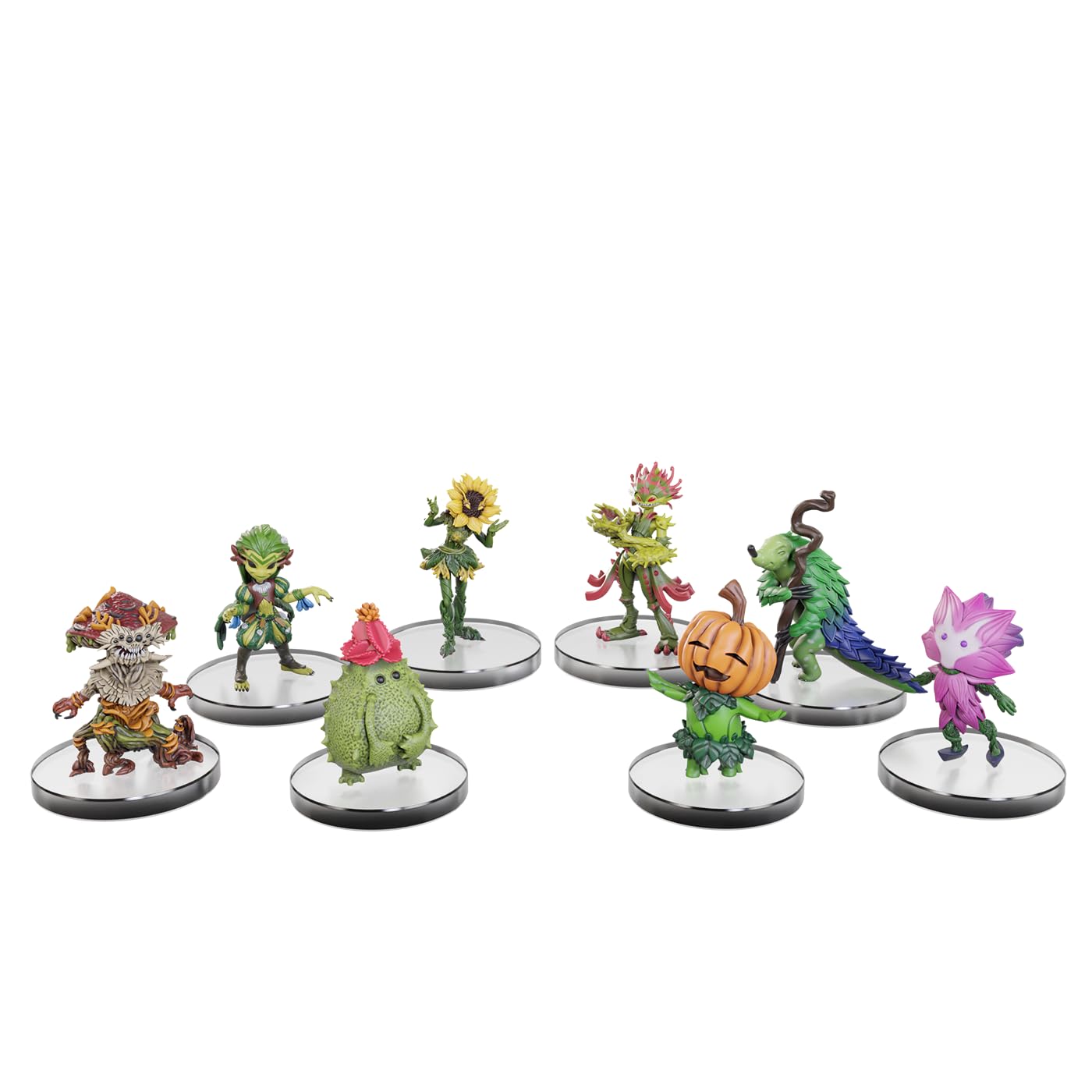 WizKids Pathfinder Battles: Leshy Boxed Set - 8-Pack Miniatures Collection