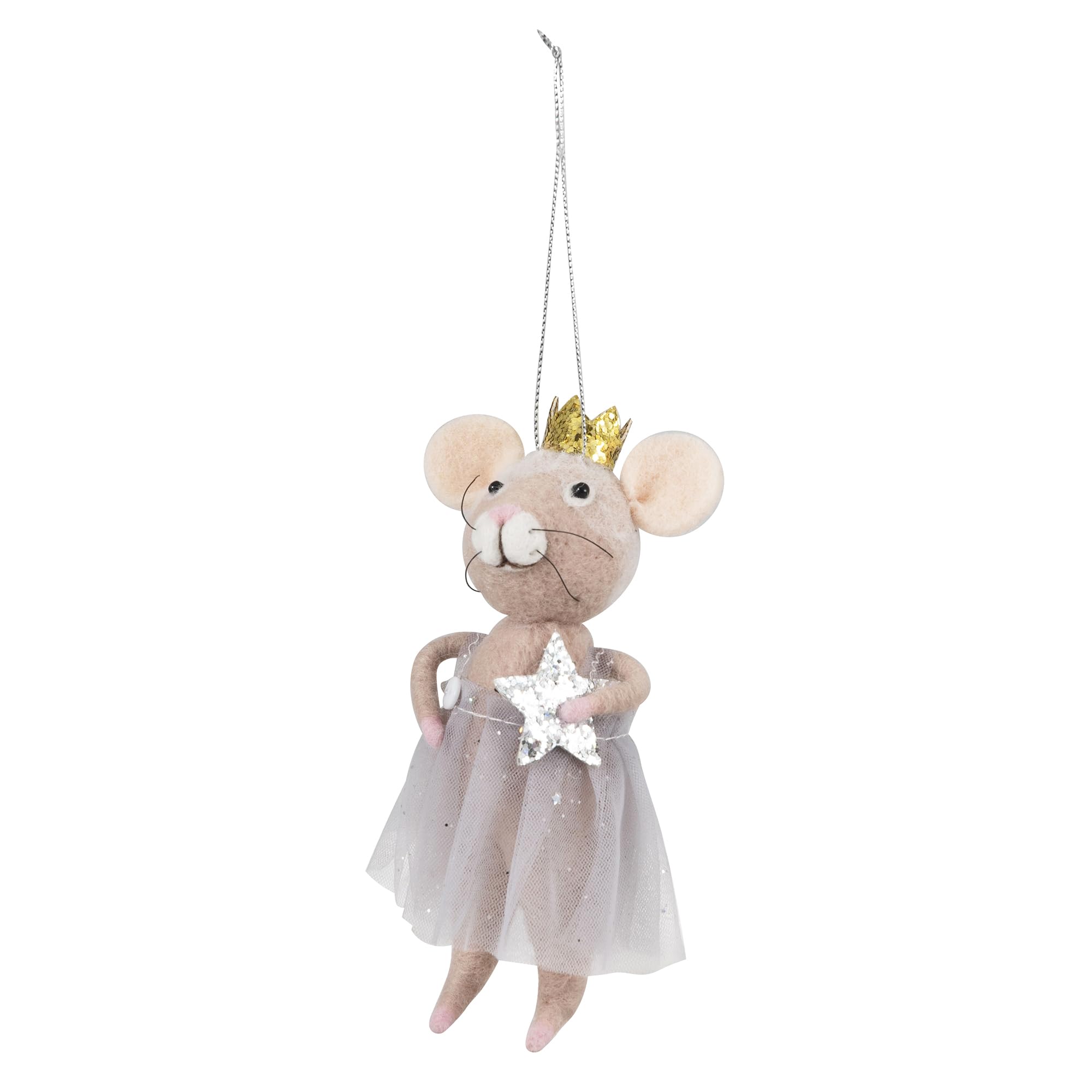 Trimits Needle Felting Craft Kit - Nordic Mouse Christmas Craft Kit for Beginners 10