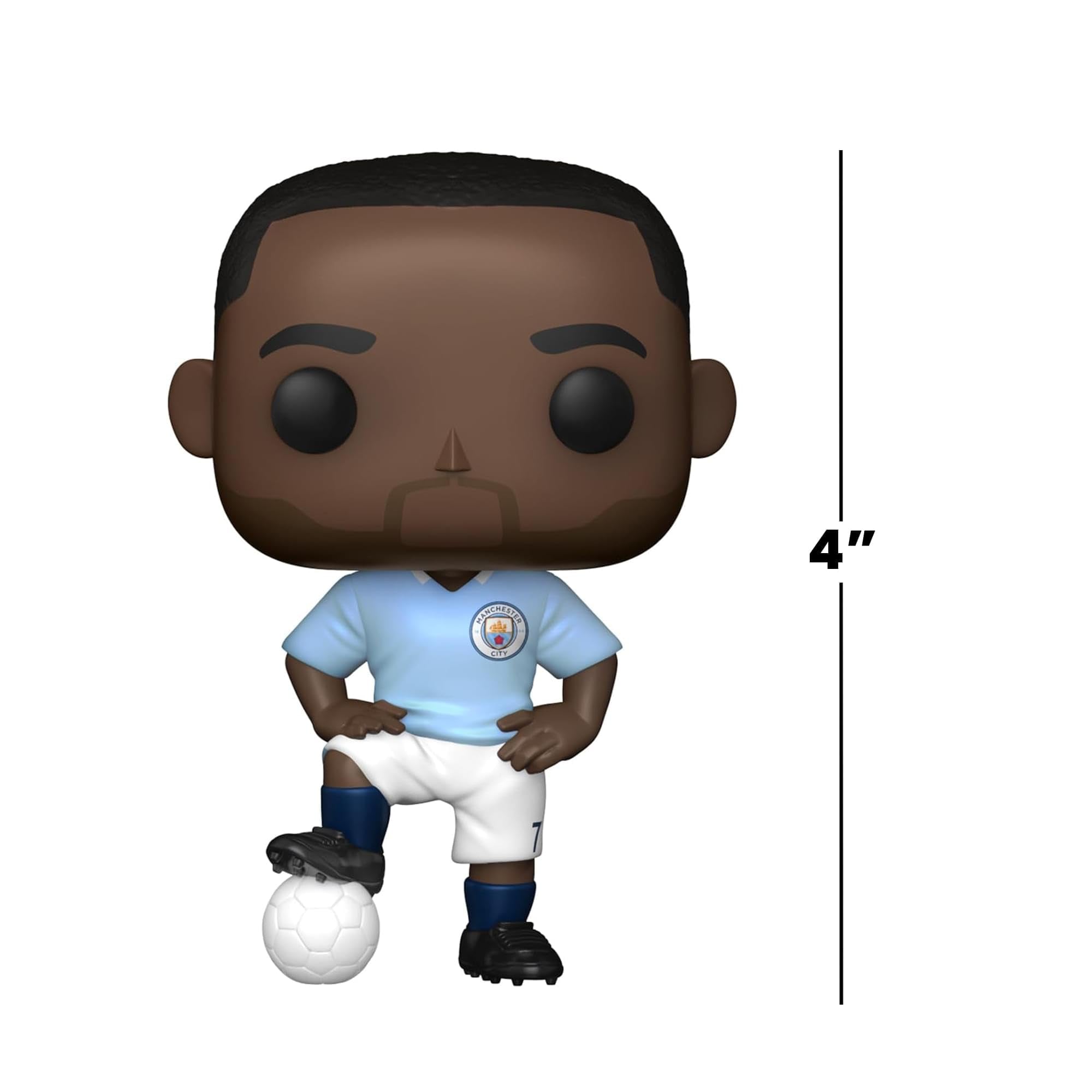 Funko Pop! Football - Raheem Sterling Manchester City #48 Vinyl Figure 4