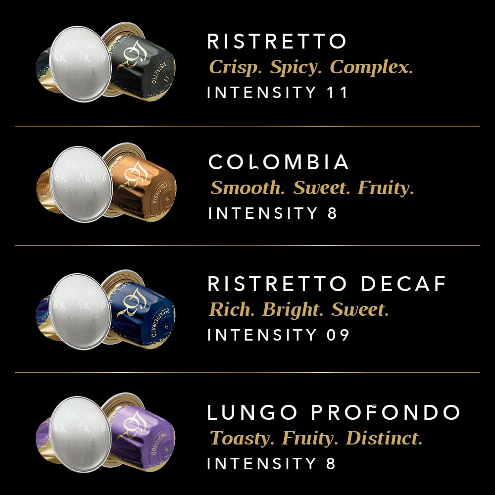 L"OR Espresso Favourites Variety Box - 40 Recyclable Coffee Pods for Nespresso® & L'OR Barista Machines 3