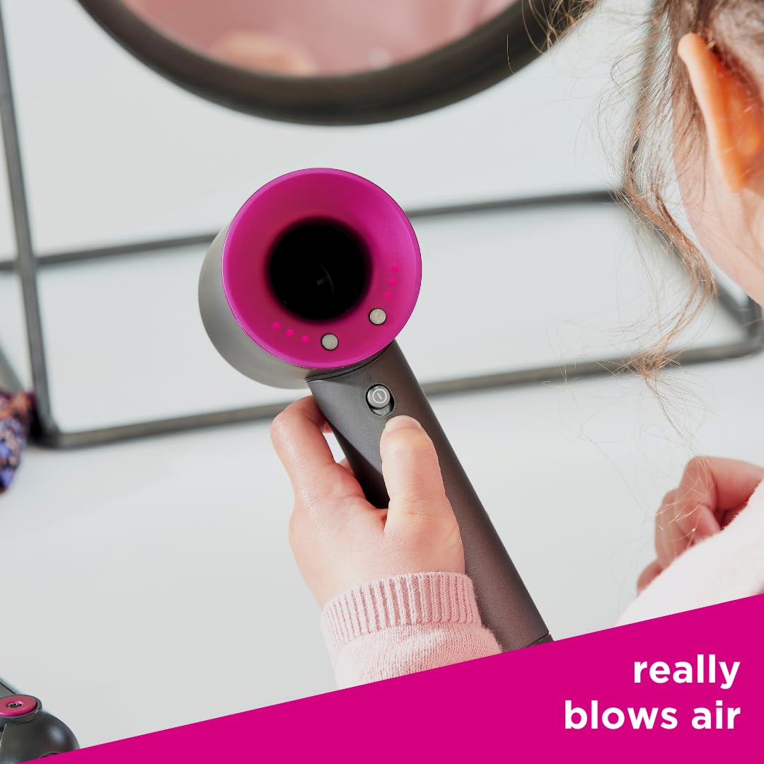 Casdon Dyson Supersonic & Corrale Deluxe Styling Set - Realistic Lights, Sounds & Cool Air Blow for Ages 3+ 16