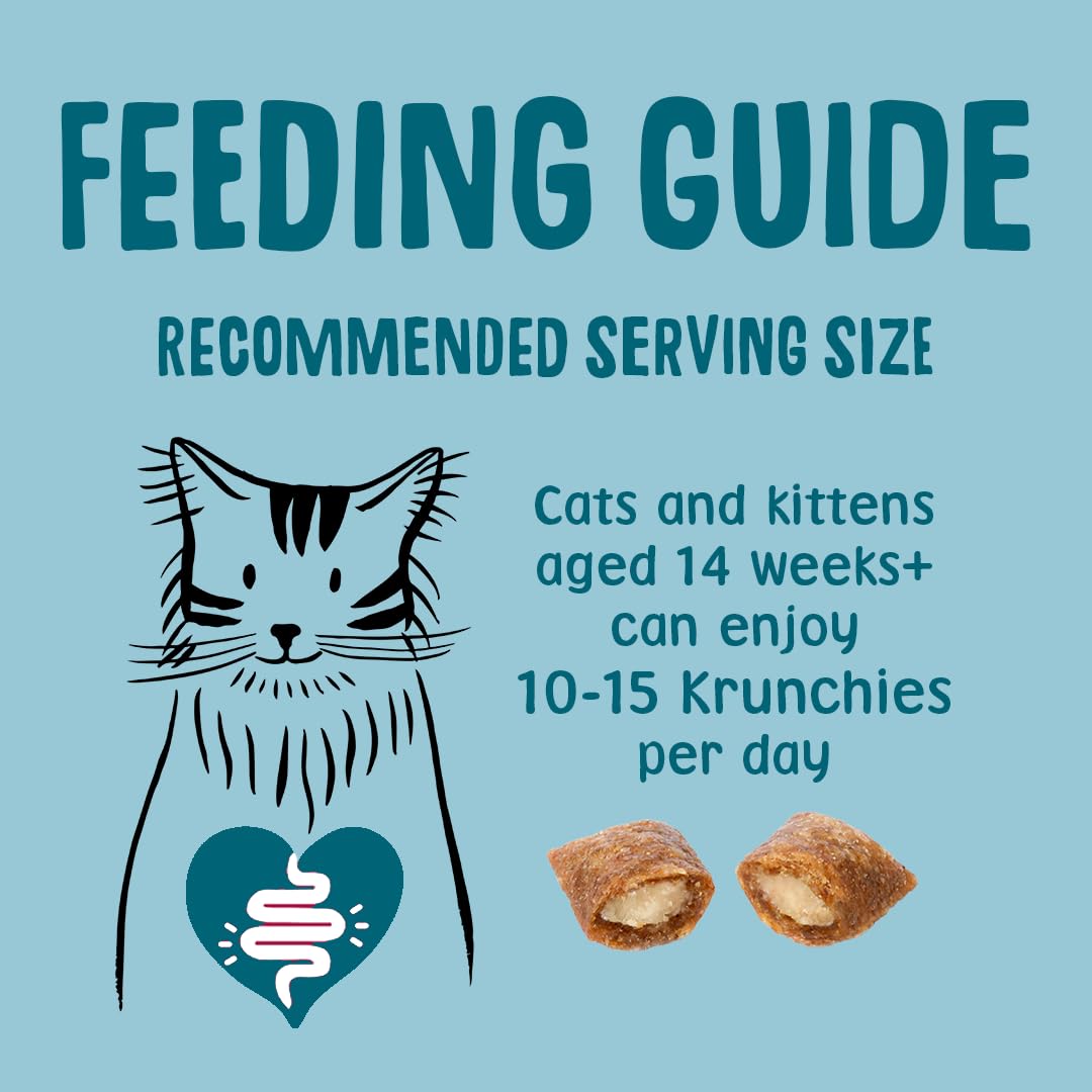 Scrumbles Dental Krunchies Cat Treats - Clinically Proven Plaque Reduction | 60g Pouch 5