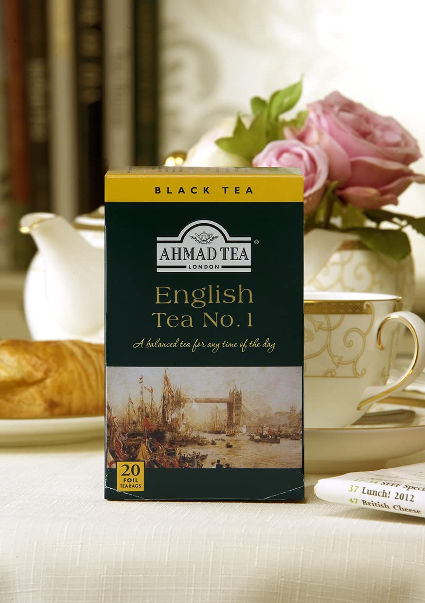 Ahmad Tea English Tea No.1 Black Tea - 20 Individually Foil-Wrapped Teabags 3