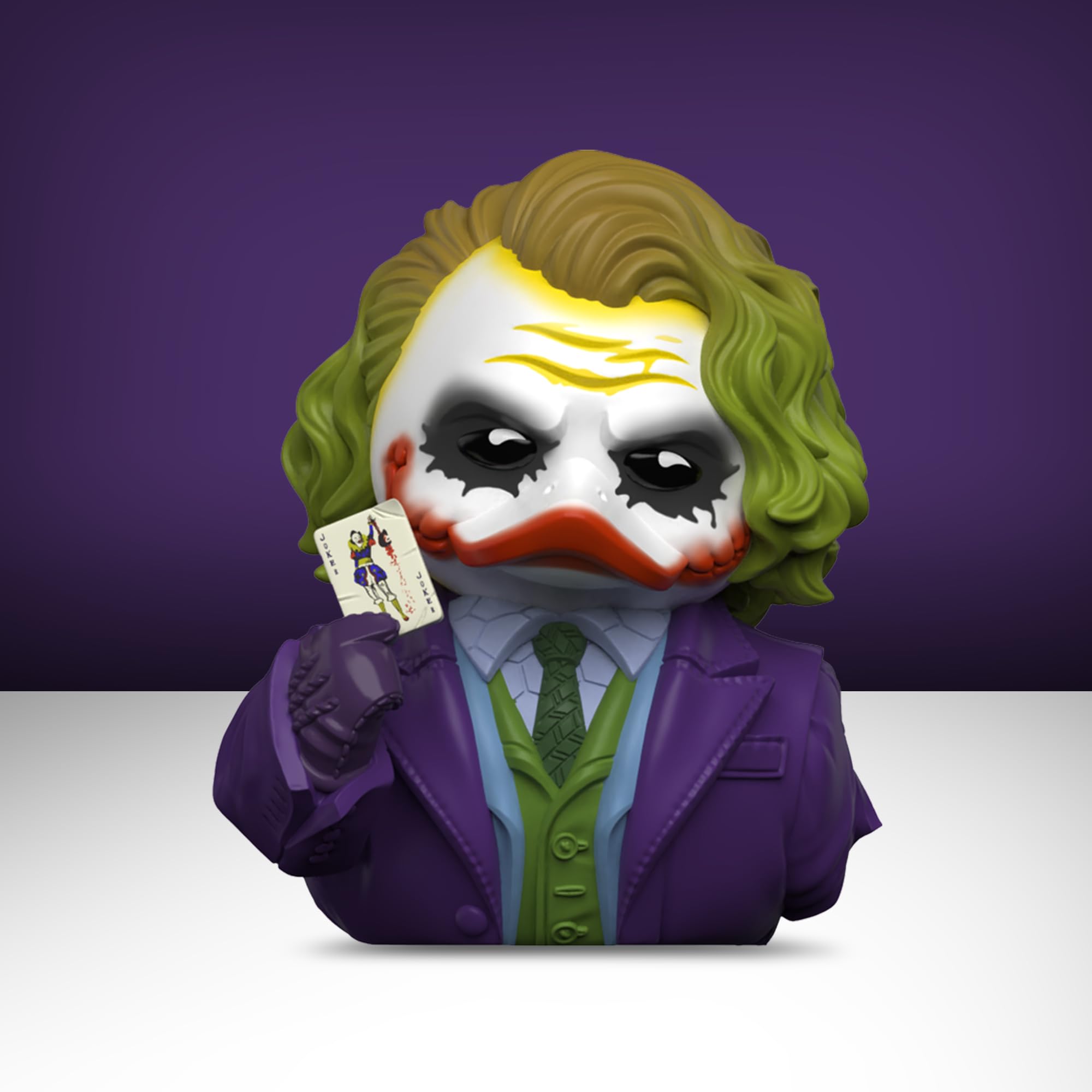TUBBZ Batman The Dark Knight - Joker Cosplaying Rubber Duck Vinyl Figure | 9 cm 3