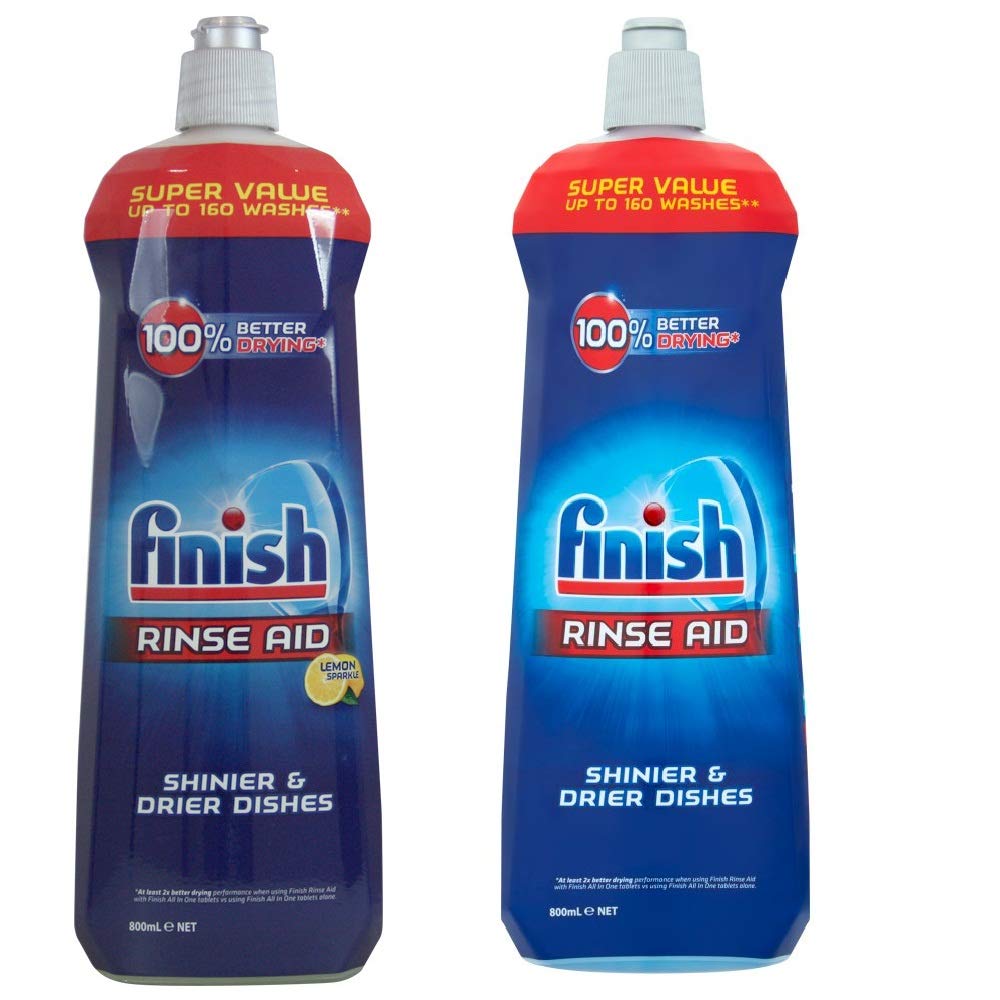Finish - Rinse Aid for Shinier and Drier Dishes ORIGINAL, Pack of 2 8