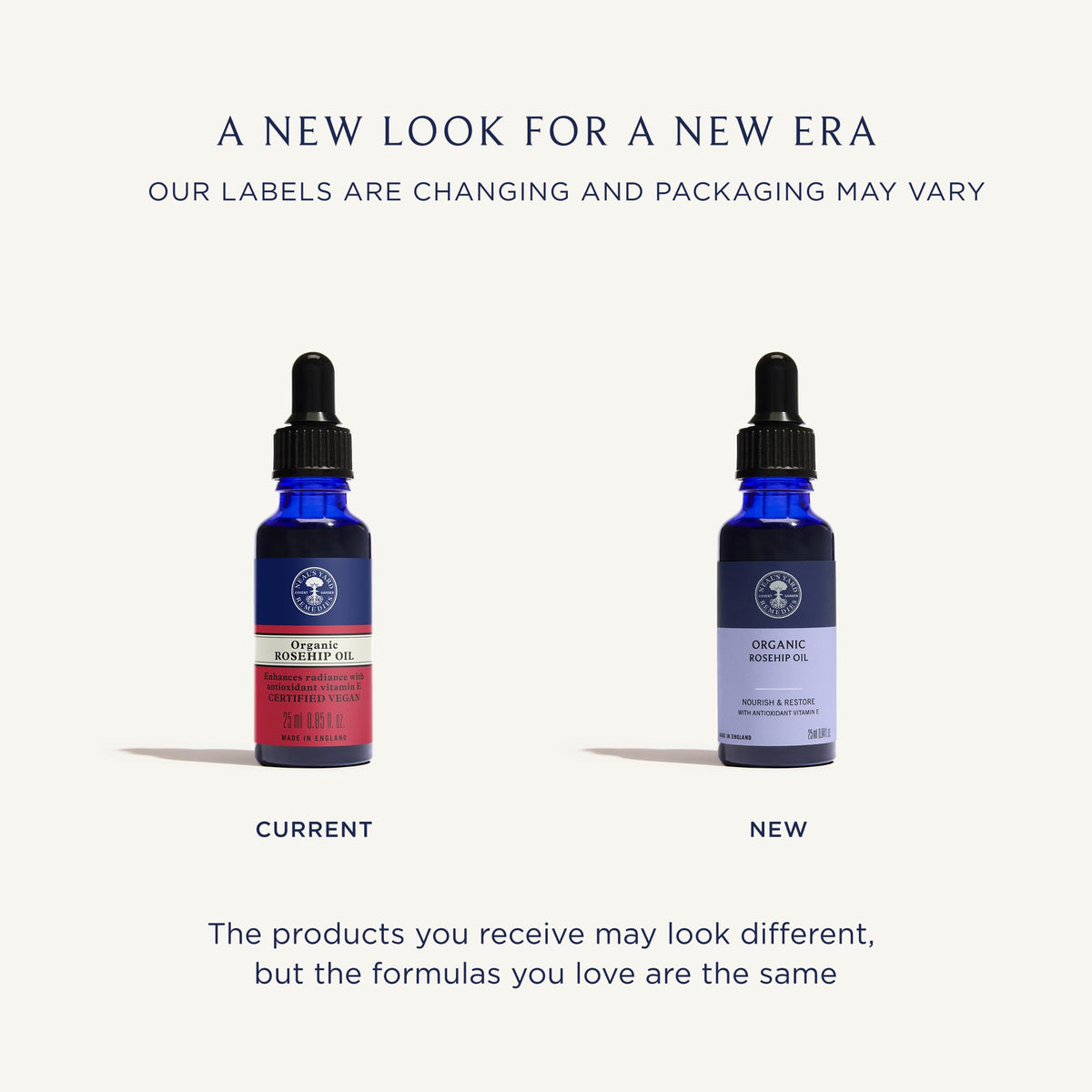 Neal's Yard Remedies Rosehip Oil - Enhances Radiance, Reduces Marks, Antioxidant Protection | 25 ml