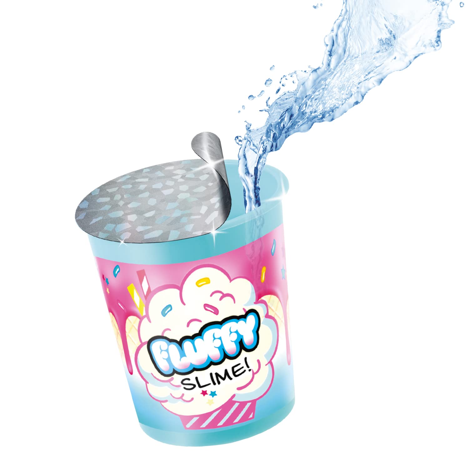 So Slime DIY Fluffylicious Slime Case - No Glue Fluffy Slime Kit for Kids 6+