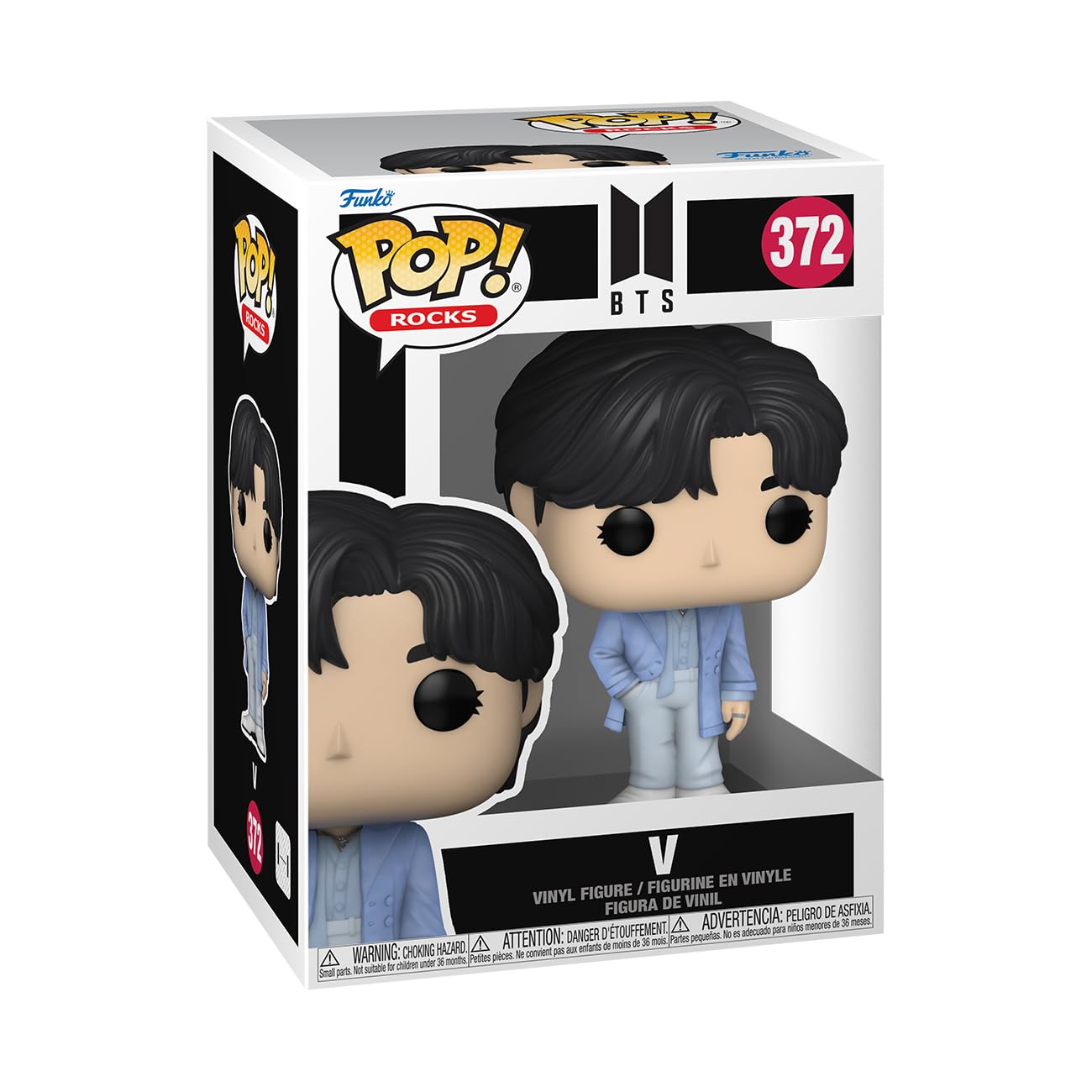 Funko POP! Rocks: BTS - V - Collectable Vinyl Figure - Gift Idea - Official Merchandise - Toys for Kids & Adults - Music Fans - Model Figure for Collectors and Display