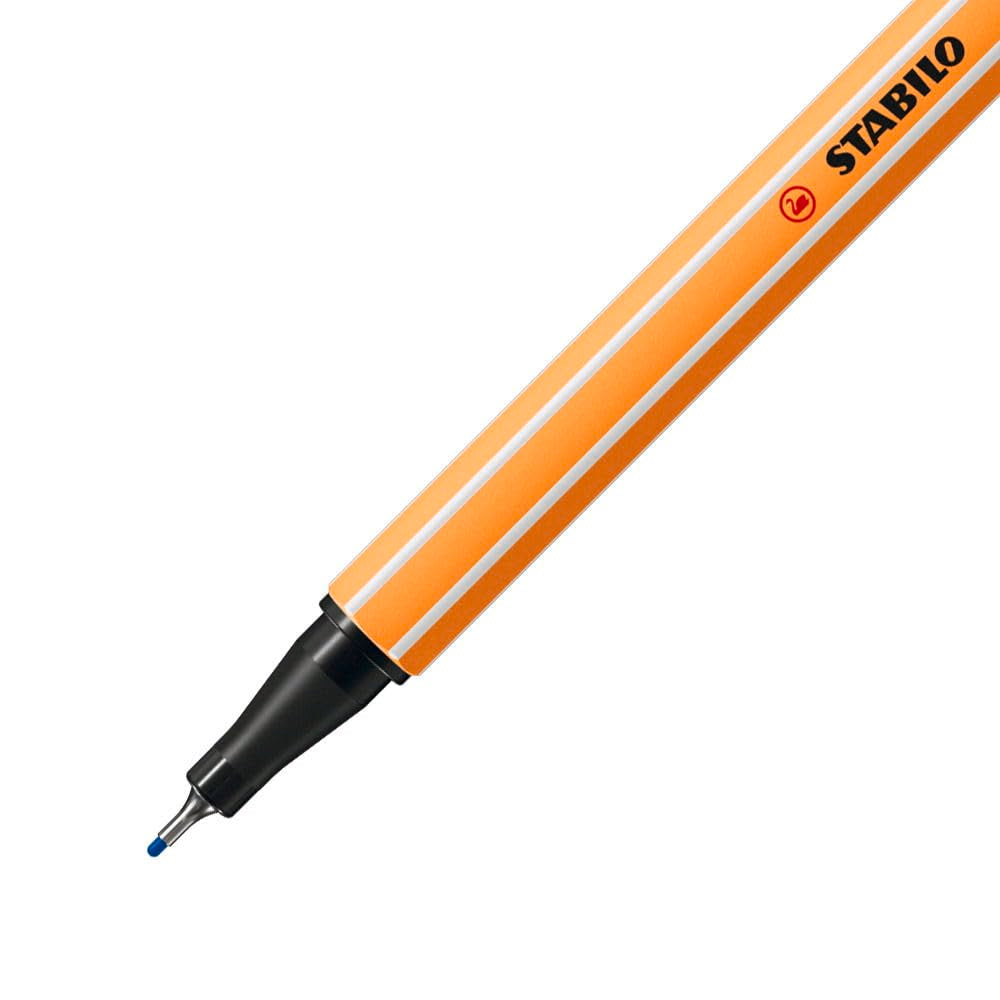 STABILO point 88 Fineliner - 0.4mm Line Width | Pack of 25 Assorted Colours 4