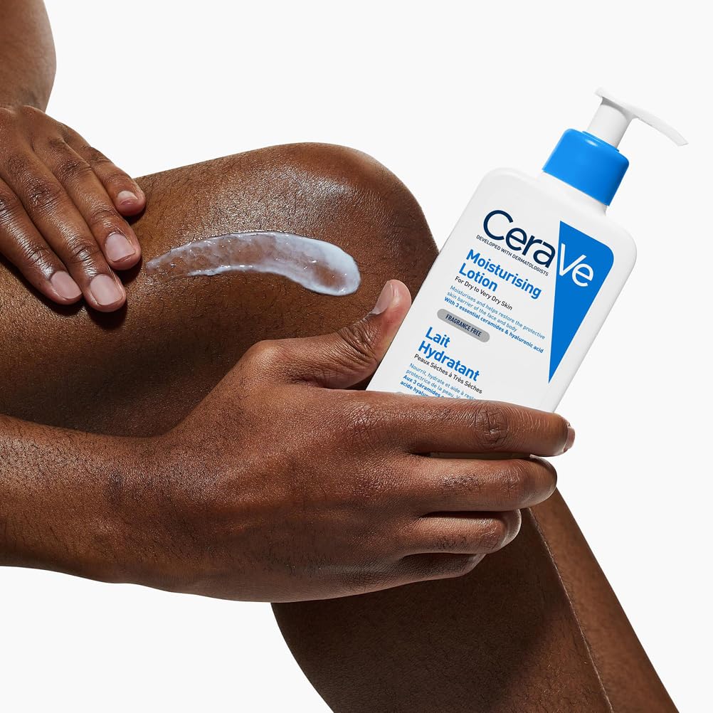CeraVe Moisturising Lotion - Daily Face & Body Moisturiser (With 3 Essential Ceramides) 3