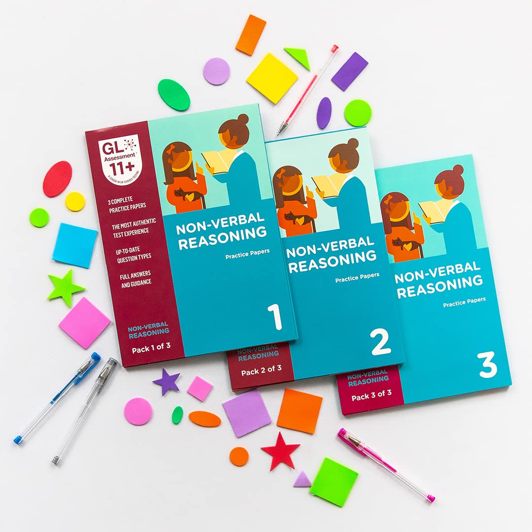 GL Assessment 11+ Practice Papers Bundle - Non-Verbal Reasoning | All 3 Packs Included