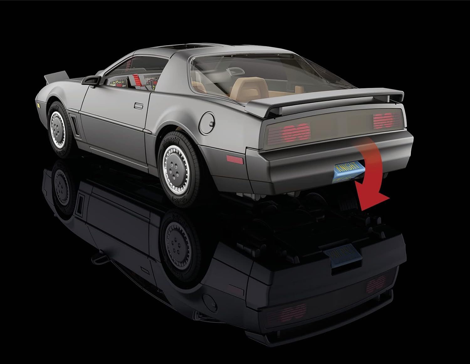 Playmobil 70924 Knight Rider - K.I.T.T. Car Playset with Light & Sound Features
