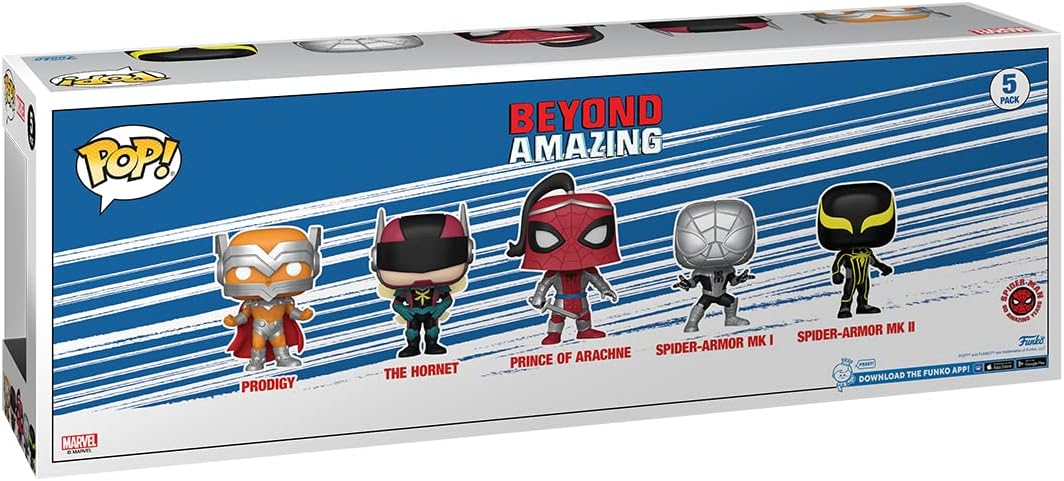 Funko Pop! Marvel Year of the Spider - Spider-Man 5-Pack Vinyl Figure Set (62281) 3