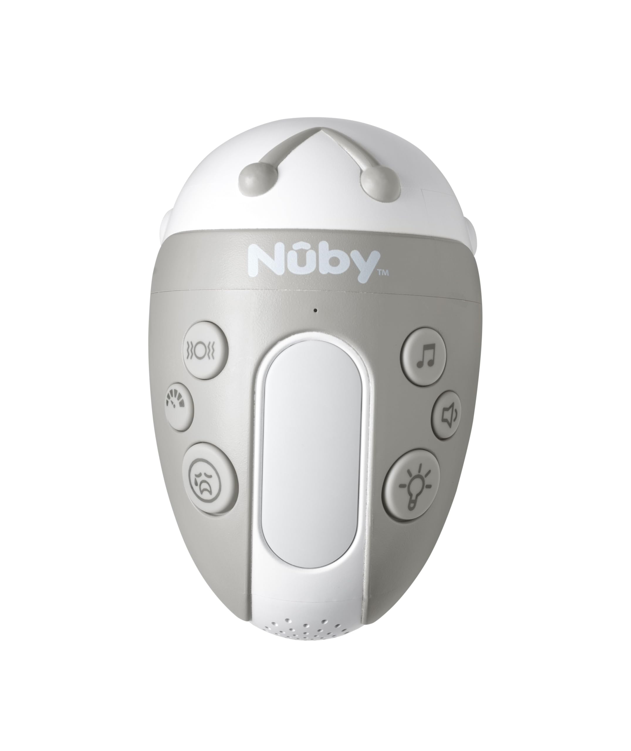 Nuby Jitterbug Pram Rocker - 3 Vibration Levels, 20 Soothing Sounds, Cry Sensor