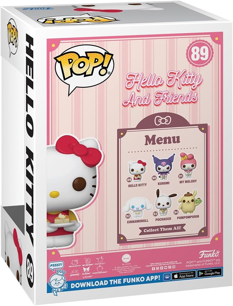 Funko Pop! Sanrio: Hello Kitty with Dessert Vinyl Figure 3