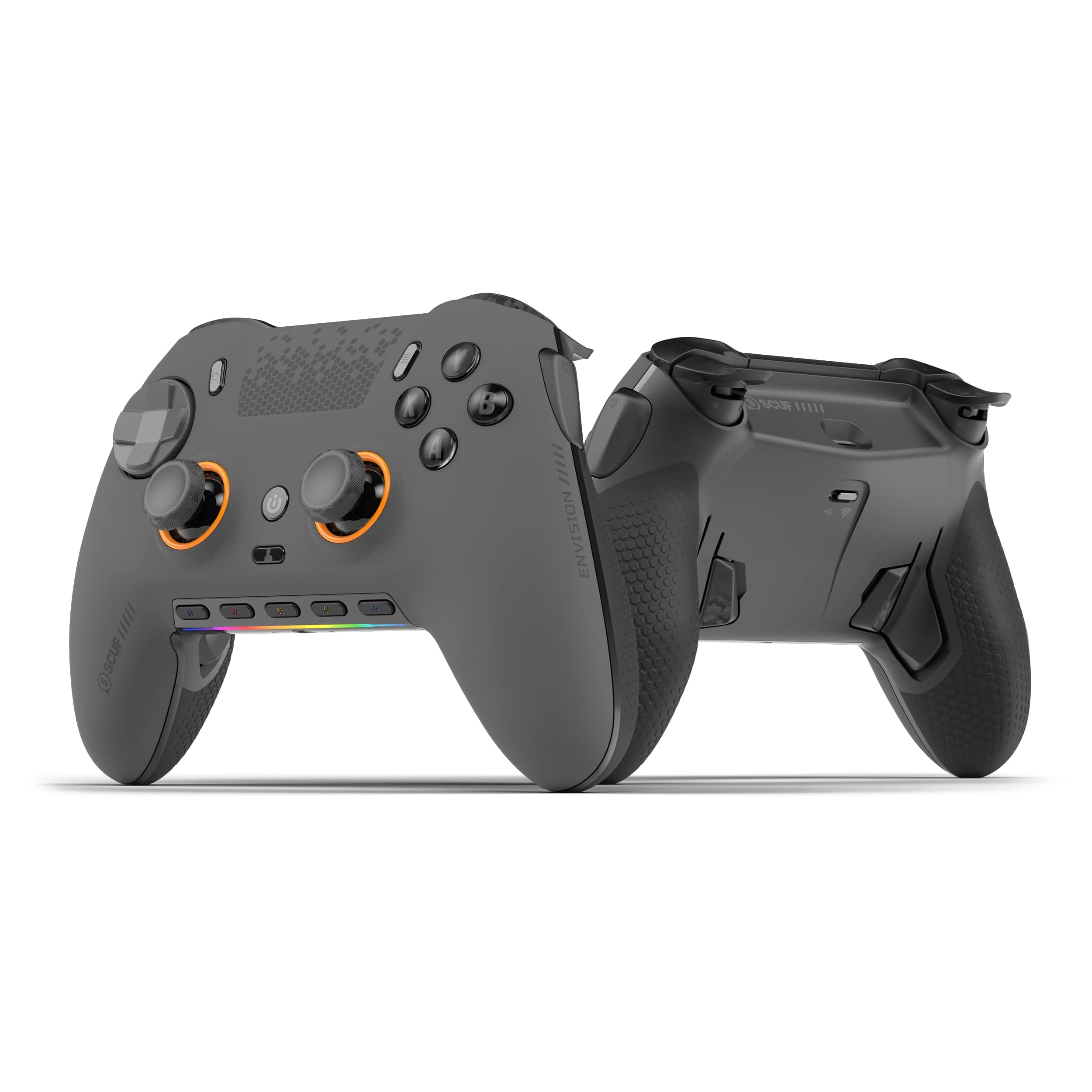 SCUF Envision Pro Wireless V2 (2025) PC Gaming Controller – Hall Effect Anti-Drift, RGB, Remappable Paddles