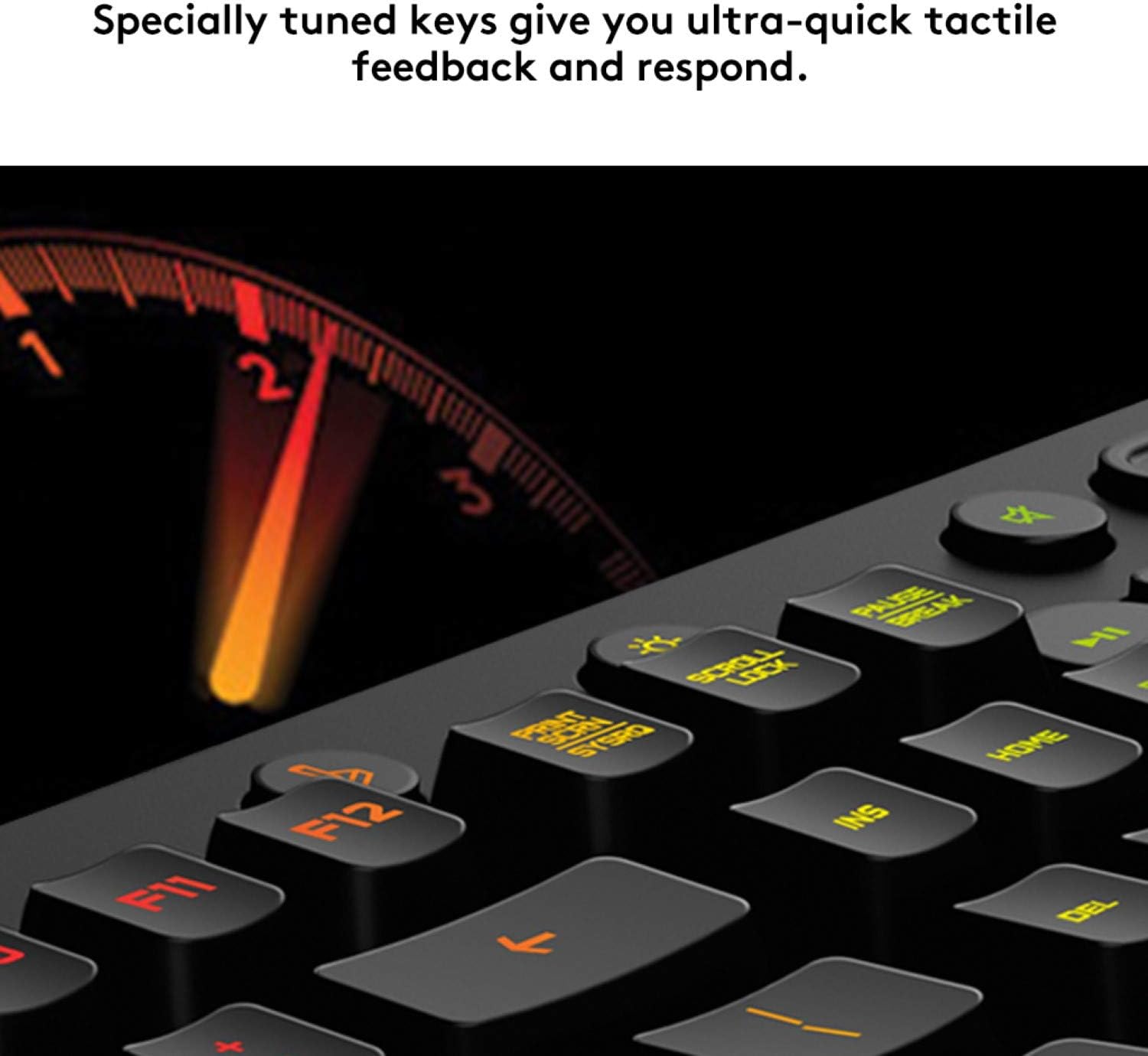 Logitech G213 Prodigy Gaming Keyboard, LIGHTSYNC RGB Backlit Keys, Spill-Resista 3