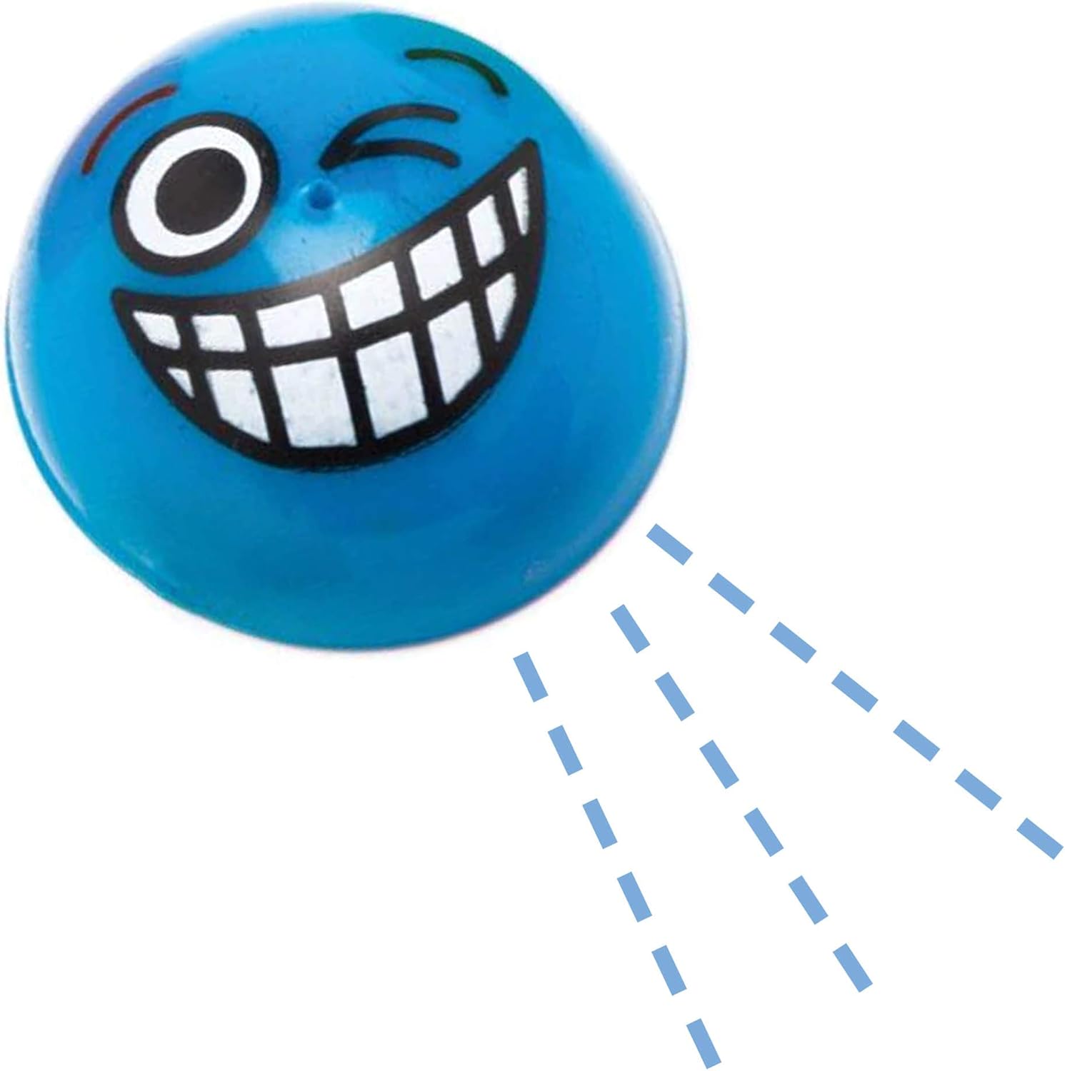 Baker Ross Funky Faces Jumping Poppers - 12-Pack Pop-Up Toys for Kids