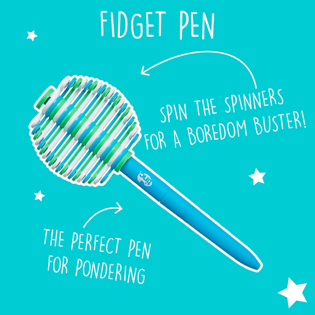 Tinc Fun Stress Relief Fidget Pen - Blue | Plastic | 20g Weight 3