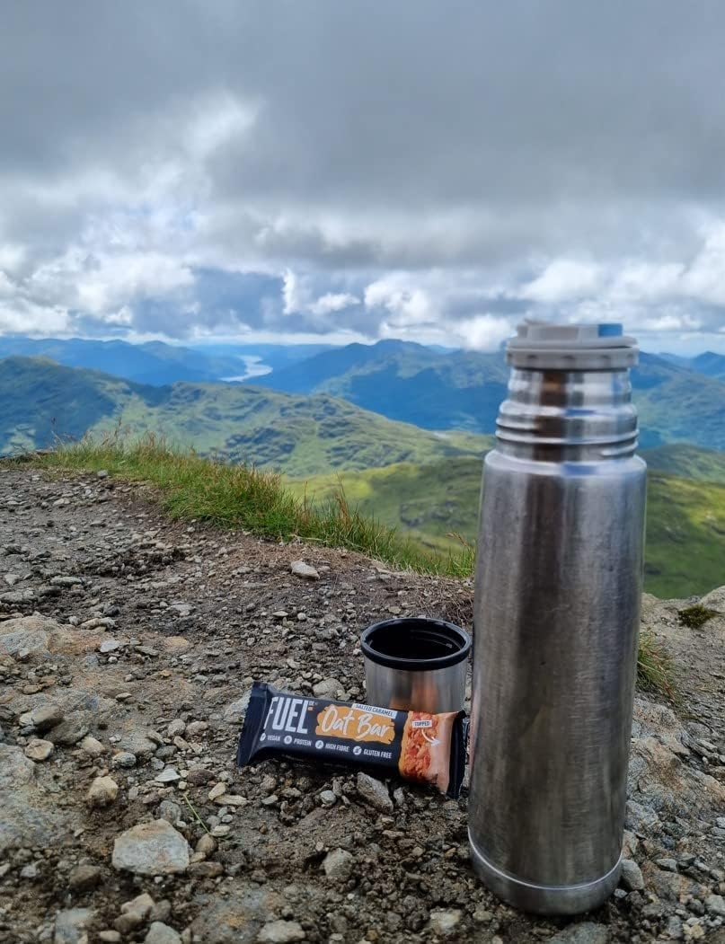 FUEL10K Salted Caramel Oat Bars, High Protein & Fibre, Vegan, 45g (Pack of 16) 5