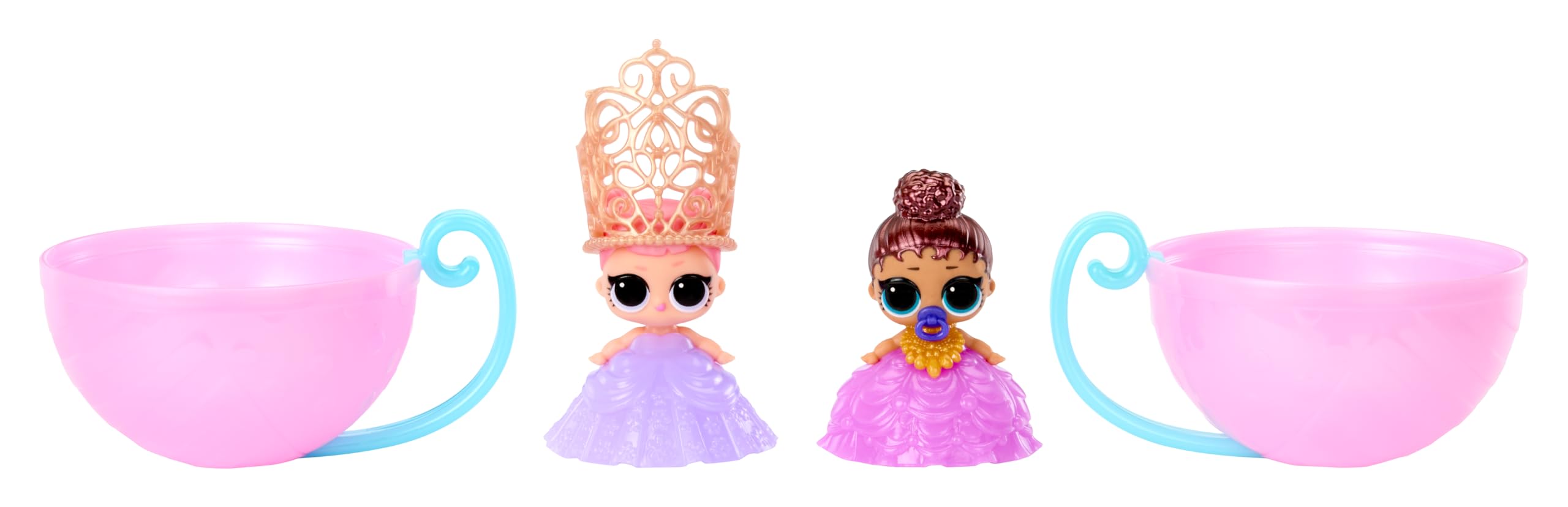 L.O.L. Surprise! Princess Baby Sisters Doll - Color-Change Surprise, Blind Packaging, Collectible Playset