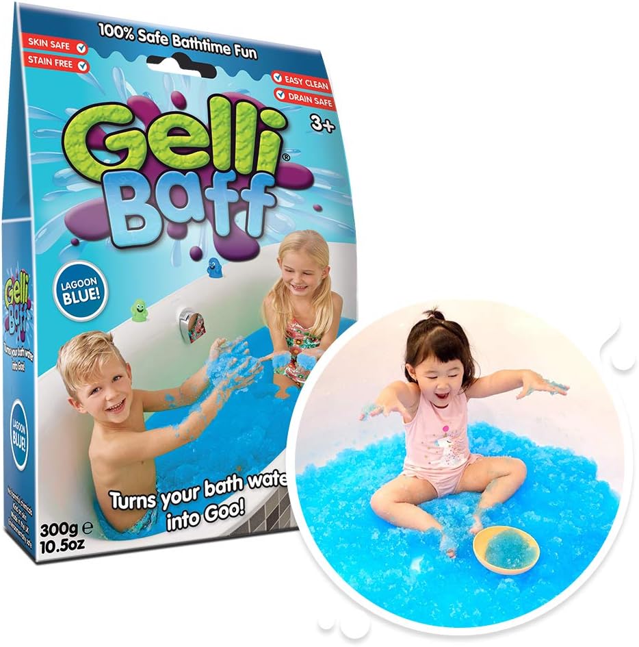 Gelli Baff Blue - Turns Water into Squishy Goo, Ages 3+