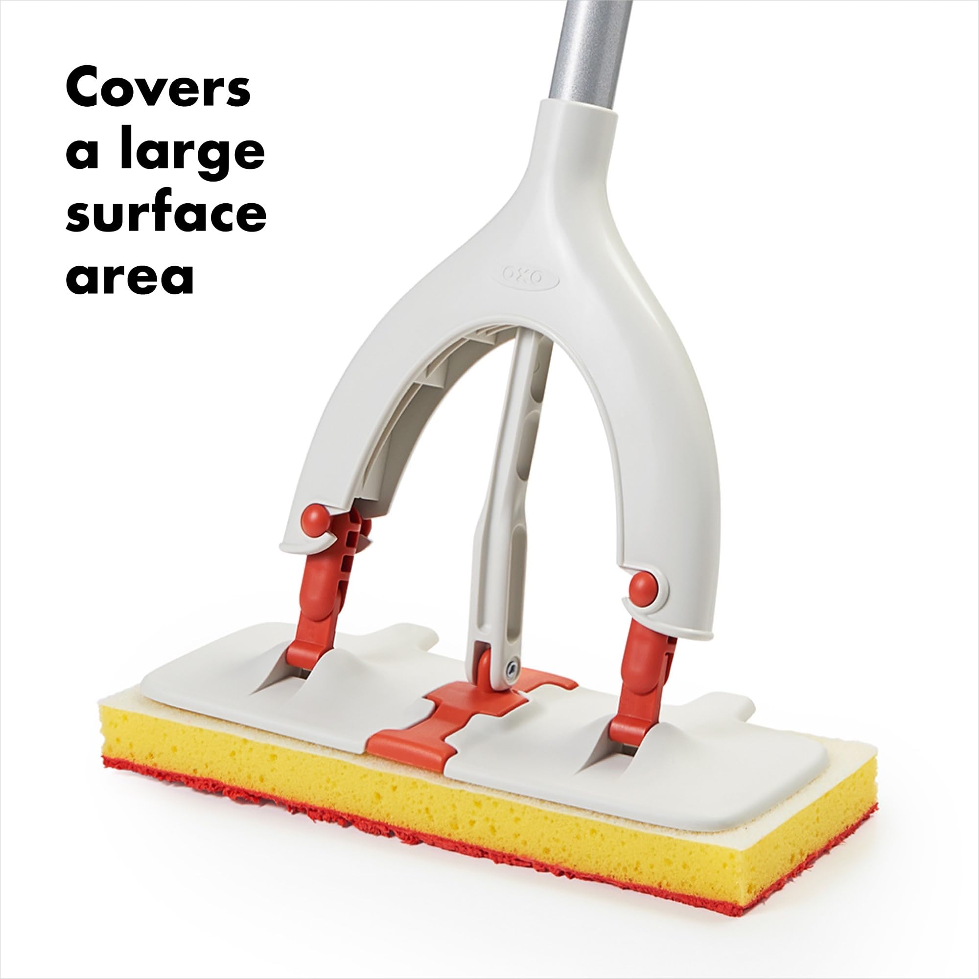 OXO Good Grips Butterfly Mop Refill - Microfibre Layer | Wide Absorbent Sponge | 6 Pack 4
