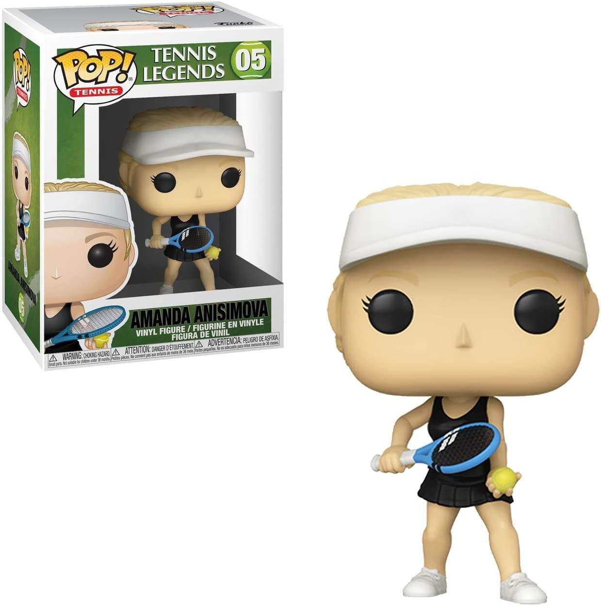Funko Pop! Tennis Legends - Amanda Anisimova Vinyl Figure (49894) 3