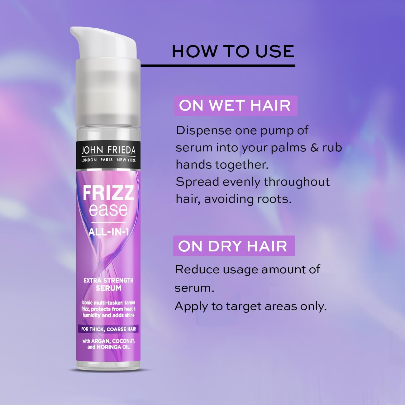 John Frieda Frizz-Ease Extra Strength 6 Effects Serum (50 ml) 9
