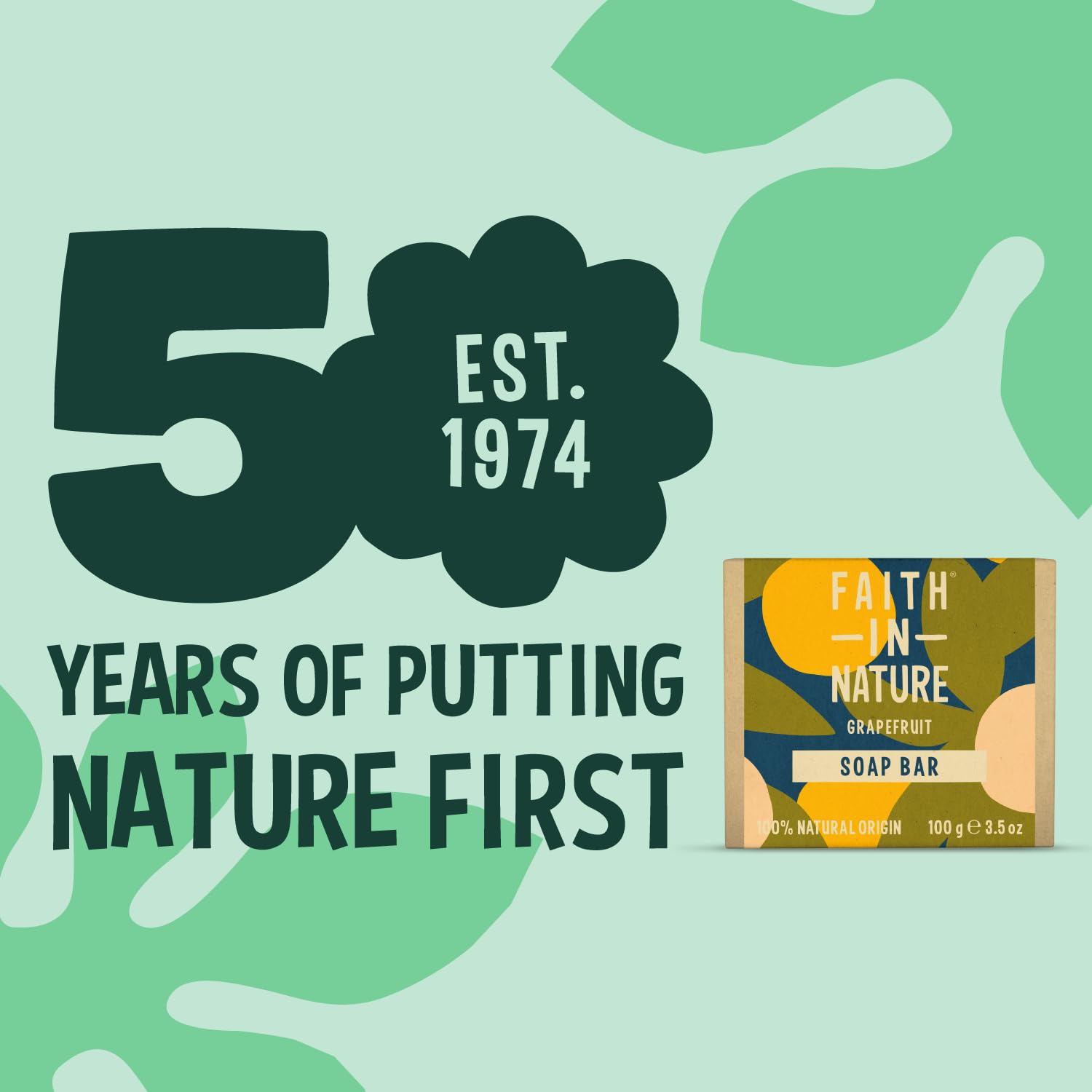 Faith in Nature Grapefruit Hand Made Soap Bar (100g) 6