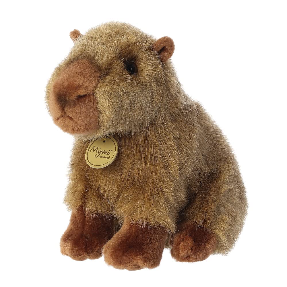 MiYoni Capybara Plush Toy - Eco-Friendly Soft Stuffed Animal for Babies & Kids