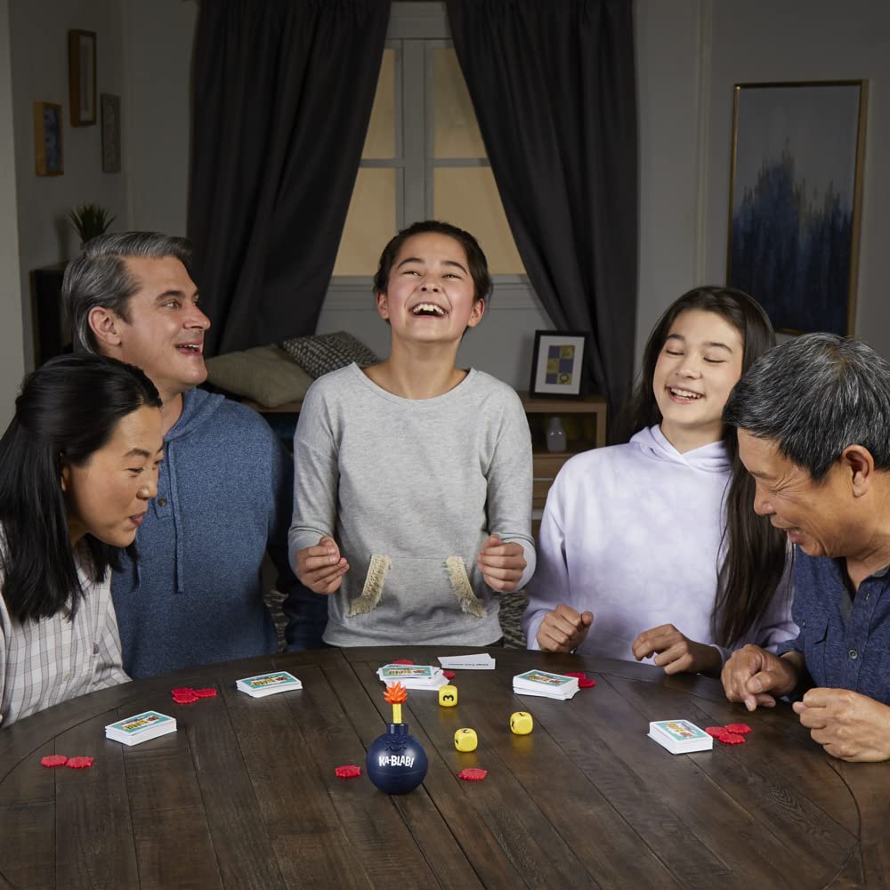 Hasbro Gaming Ka-Blab! Familienparty-Brettspiel für 2–6 Spieler, ab 10 Jahren 8