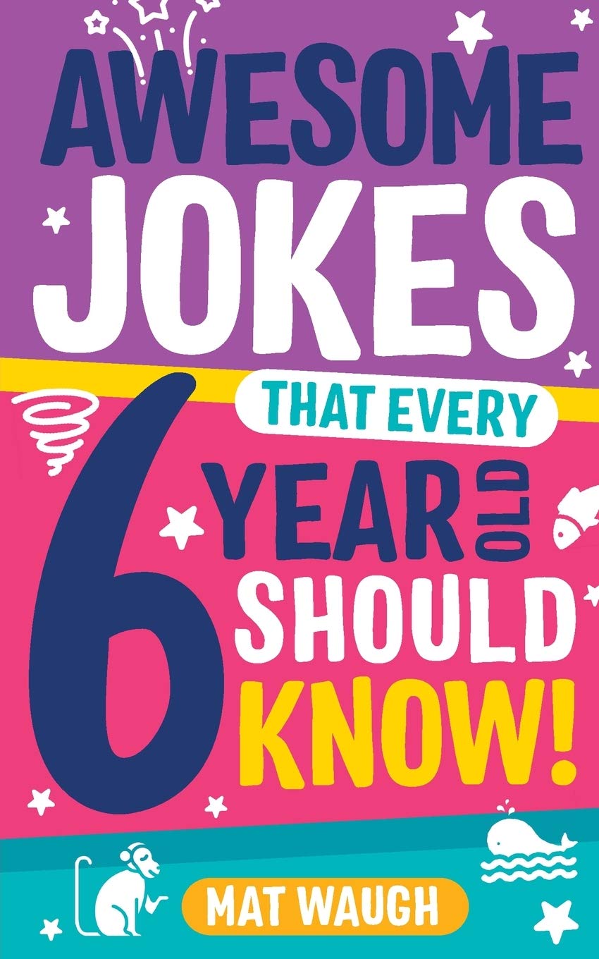 Big Red Button Books Awesome Jokes That Every 6 Year Old Should Know! 2 | Paperback | Illustrated