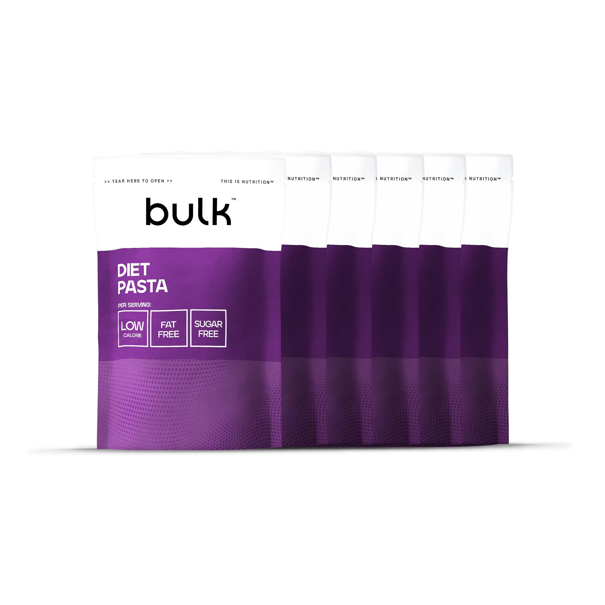 Bulk Konjac Pasta - Low Calorie Glucomannan Noodle | 200g Pouch | Pack of 6