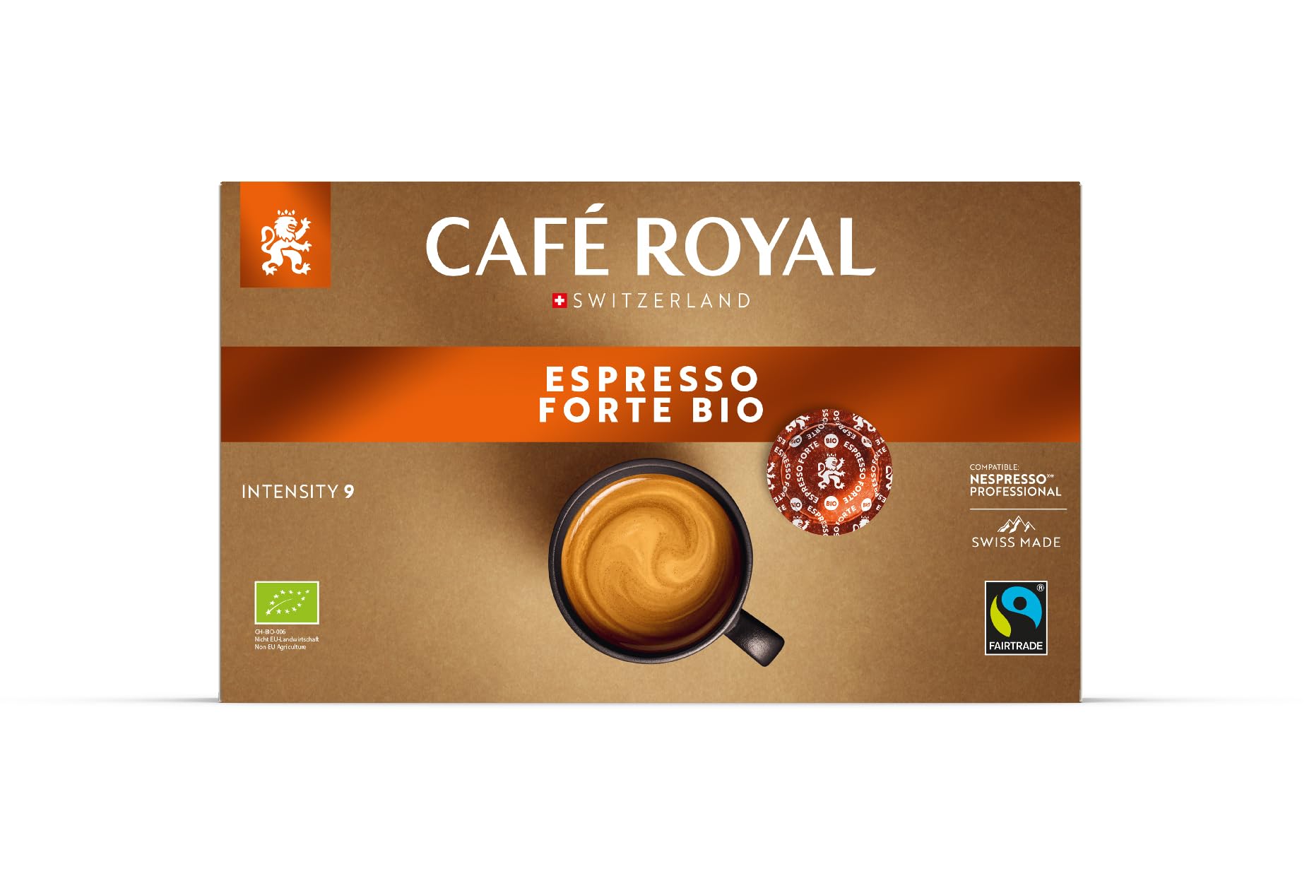 Café Royal Espresso Forte Bio - 50 Pads für Nespresso Professional Maschinen 7