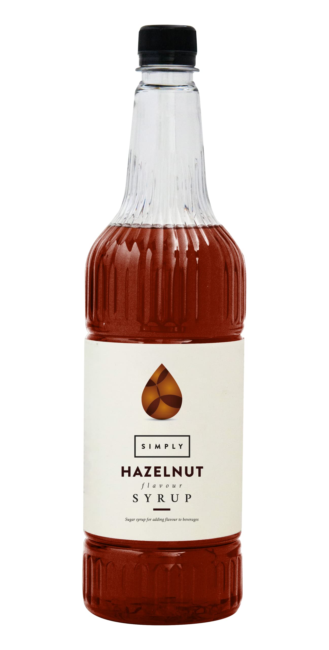 Simply Hazelnut Flavoured Syrup - Vegan, Nut Free | 1 Litre