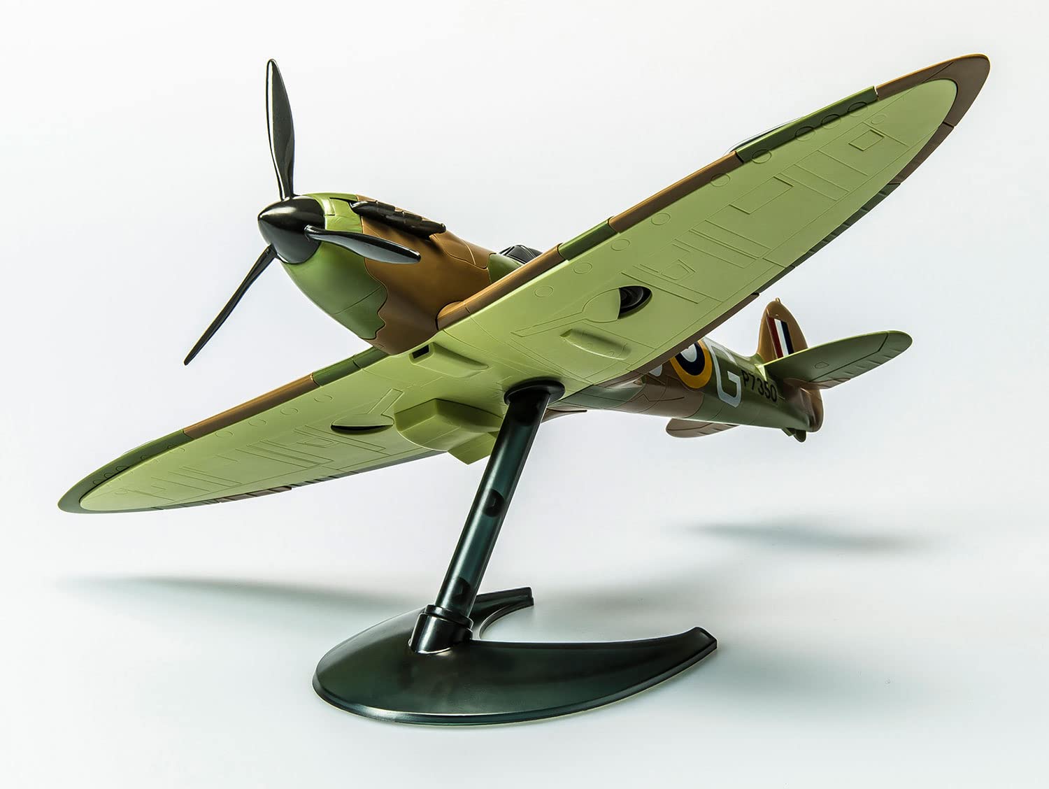 Airfix Quick Build Spitfire Modellbausatz J6000 – Zusammensteckbares Flugzeugmodell aus Kunststoff für Kinder ab 8 Jahren 4