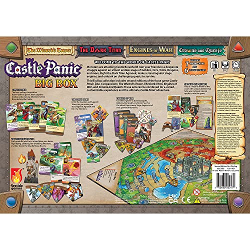 Fireside Games Castle Panic: Big Box 2nd Edition Board Game 4